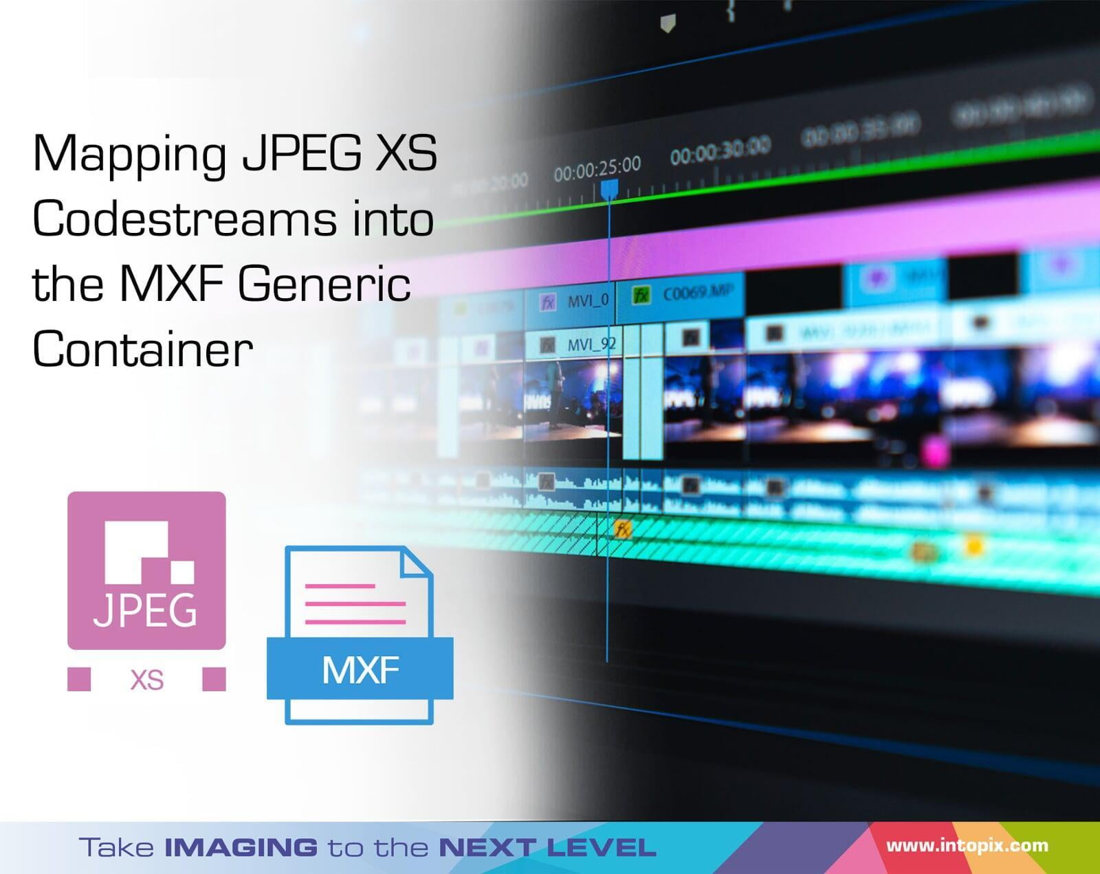 Mapping JPEG XS Codestreams into the MXF Generic Container